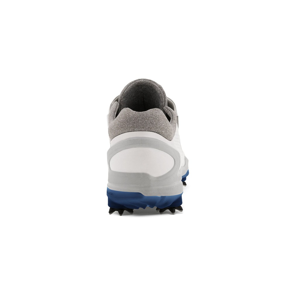 Zapatos De Golf Hombre - ECCO Biom G3 Cleated - Blancos - SOD695301